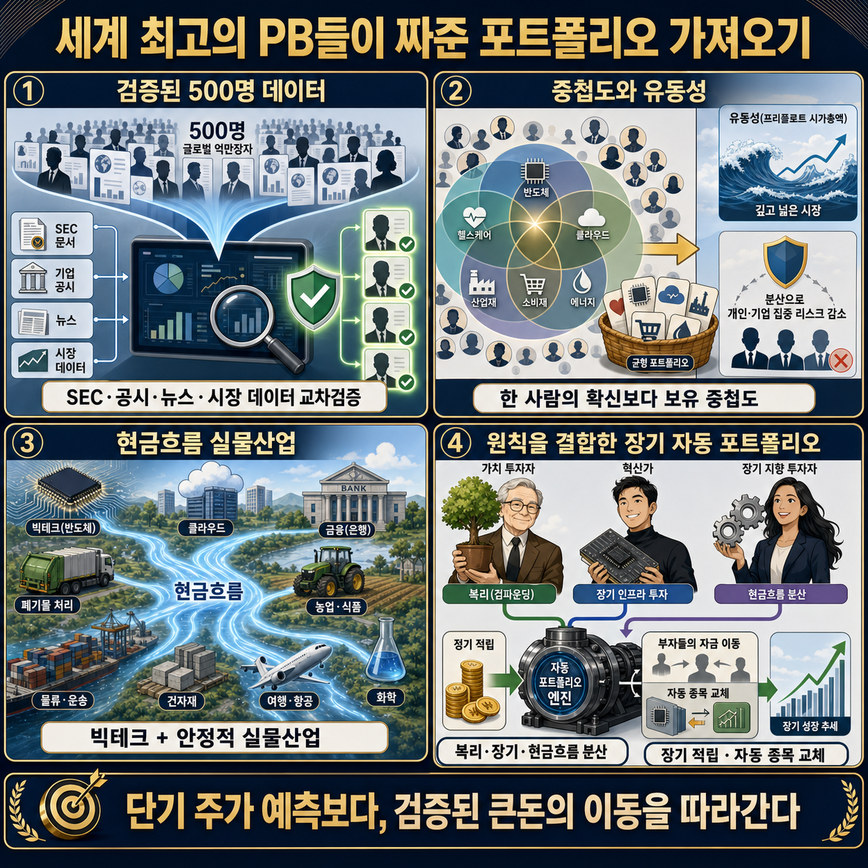 세계 최고의 PB들이 짜준 포트폴리오 가져오기 내용을 설명하는 본문 이미지