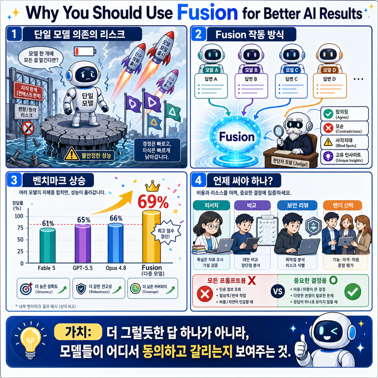 Why You Should Use Fusion for Better AI Results 내용을 설명하는 본문 이미지
