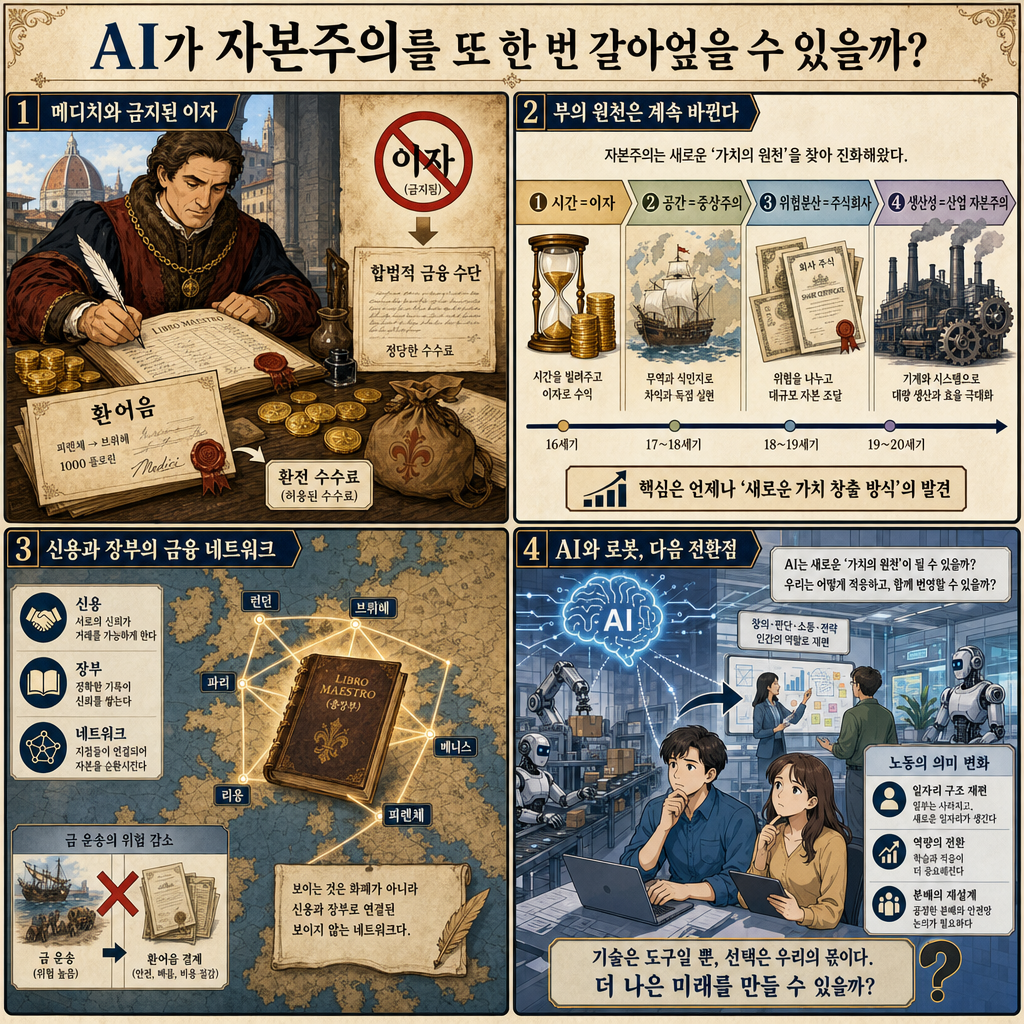 AI가 자본주의를 또 한 번 갈아엎을 수 있을까? 내용을 설명하는 본문 이미지