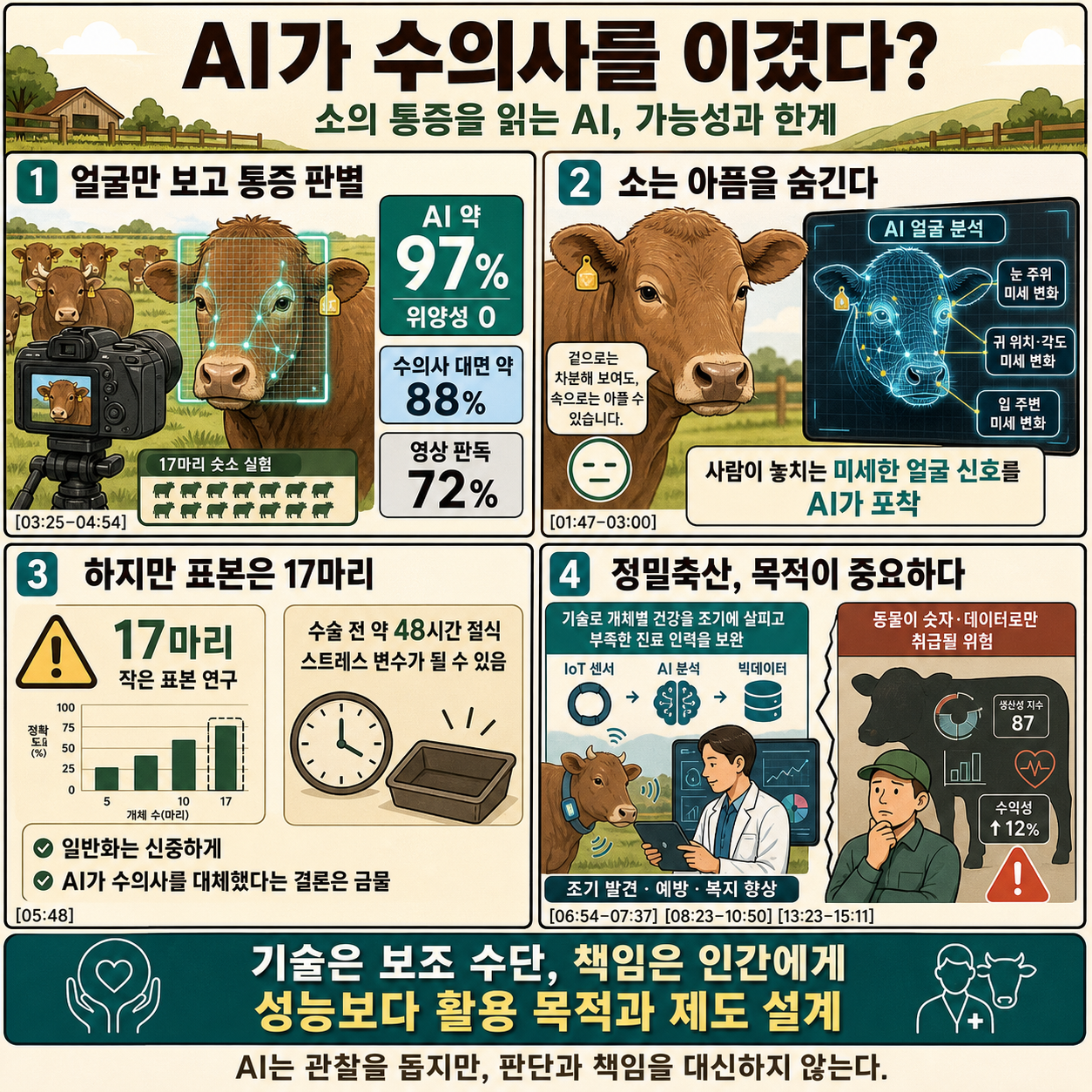 AI가 수의사를 이겼다는 이제는 그럴 듯한 이야기_남종영 기후변화와 동물연구소장_KBS오늘아침1라디오_260731토 내용을 설명하는 본문 이미지