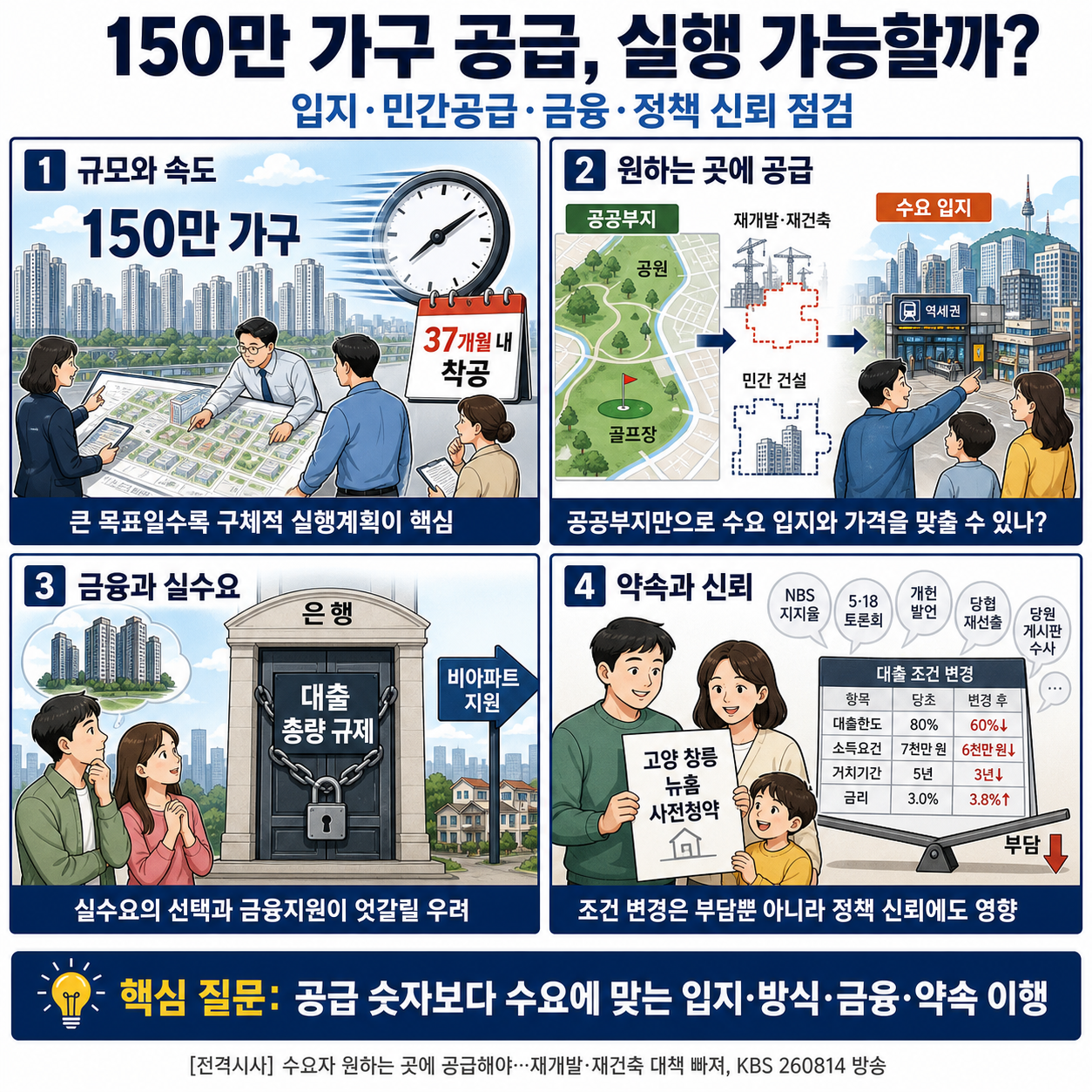 [전격시사] "수요자 원하는 곳에 공급해야…재개발·재건축 대책 빠져" "''이념과잉'' 정책, 사후 고치겠다는 식"-김재원 국민의힘 최고위원 내용을 설명하는 본문 이미지