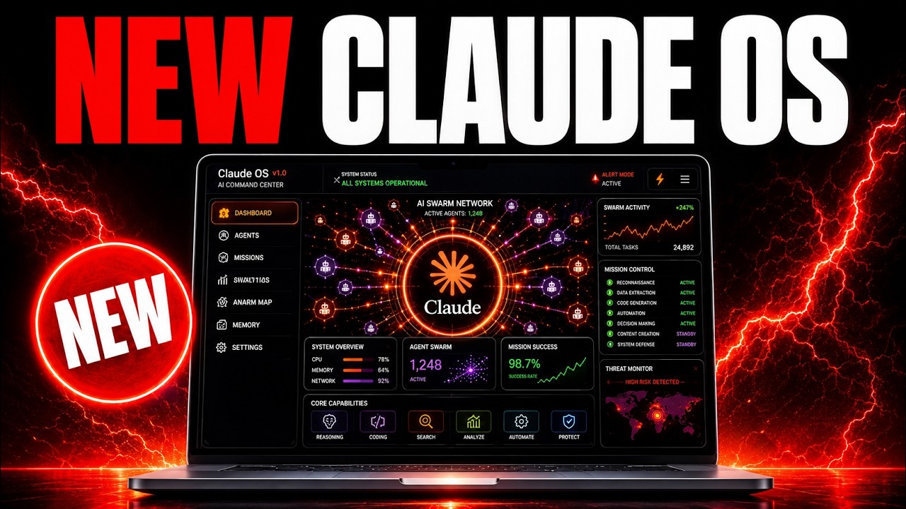 Claude Agent OS is INSANE! 영상 미리보기 썸네일