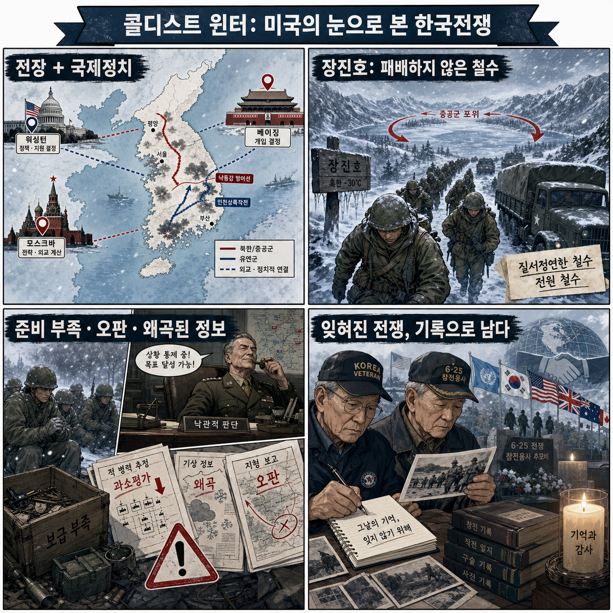 [책 같이 읽어요] 미국의 눈으로 바라본 한국전쟁 내용을 설명하는 본문 이미지