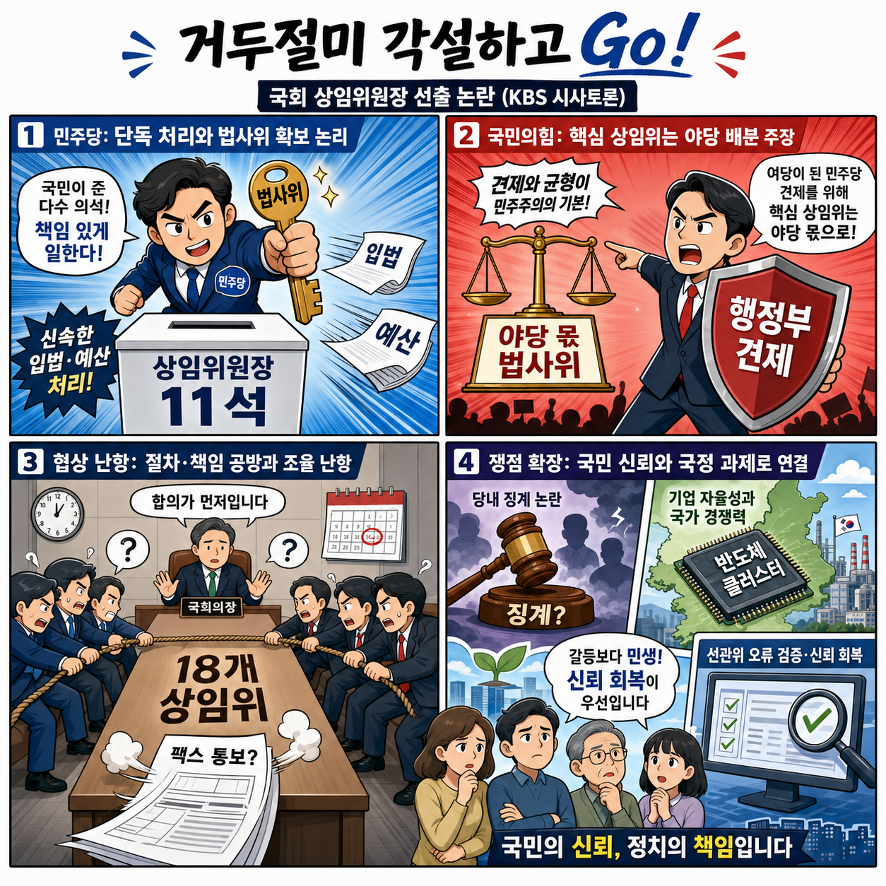 [정관용의 시사본부] 거두절미 각설하고 Go! 내용을 설명하는 본문 이미지