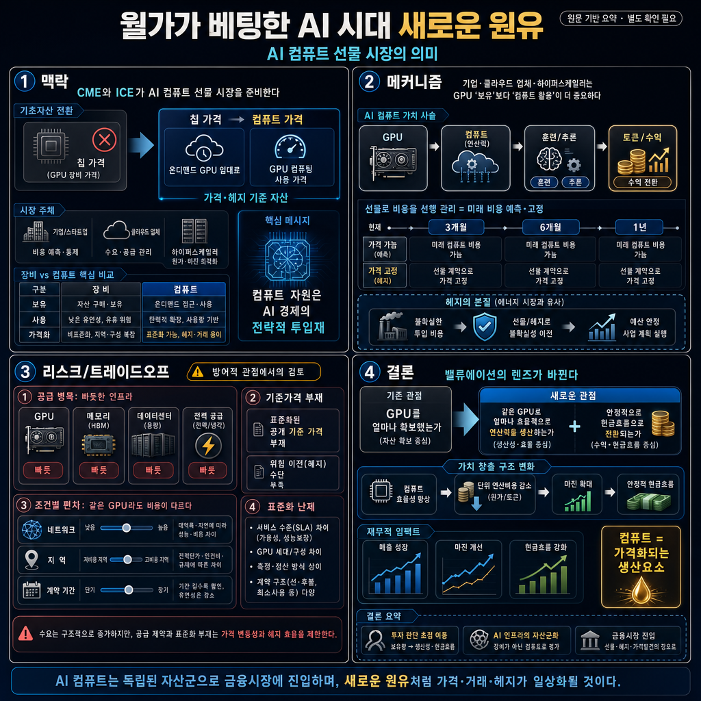 월가가 베팅한 AI 시대 새로운 원유 내용을 설명하는 본문 이미지