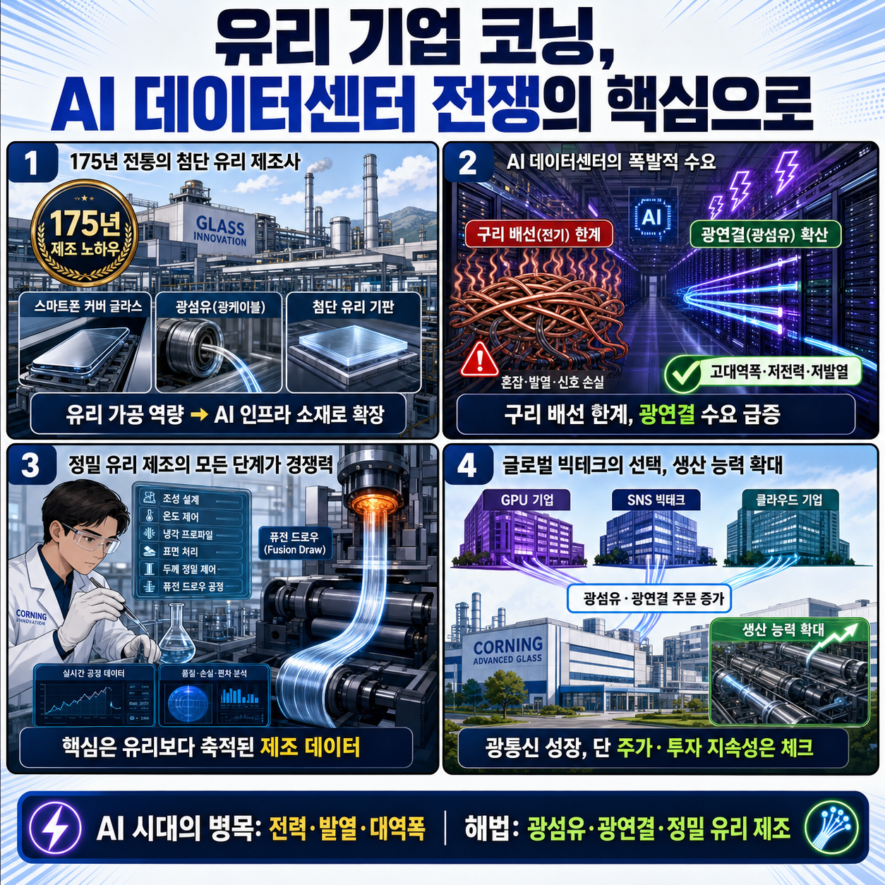 175년 역사 지켜온 CEO의 변심…유리 기업이 판을 바꾼 빅테크 AI 전쟁 내용을 설명하는 본문 이미지