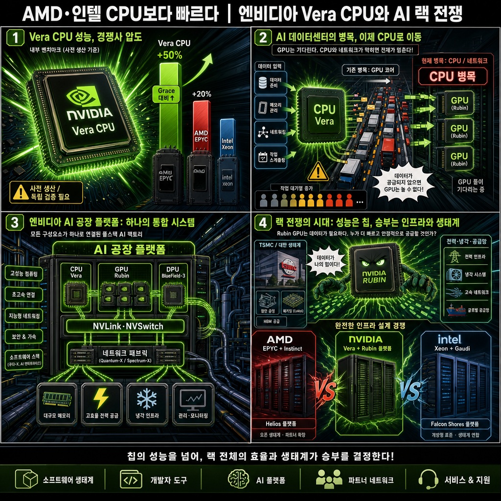 AMD·인텔 CPU보다 빠르다 내용을 설명하는 본문 이미지