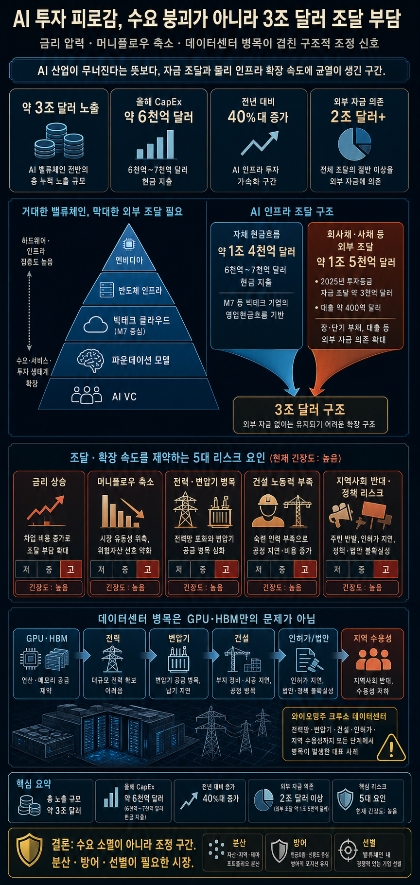 [통합본] "돈이 자꾸 어디서 나와!" 결국 AI 투자 피로감 덮쳤다..미 금리인상 공포에 막대한 수급 전쟁이 치를 무서운 대가 / 교양이를 부탁해 / 명강의 다시보기 내용을 설명하는 본문 이미지