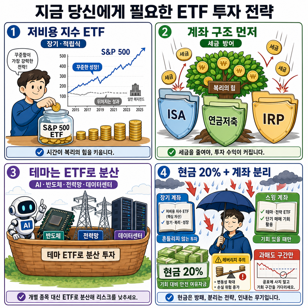 지금 당신에게 필요한 ETF 투자 전략 내용을 설명하는 본문 이미지