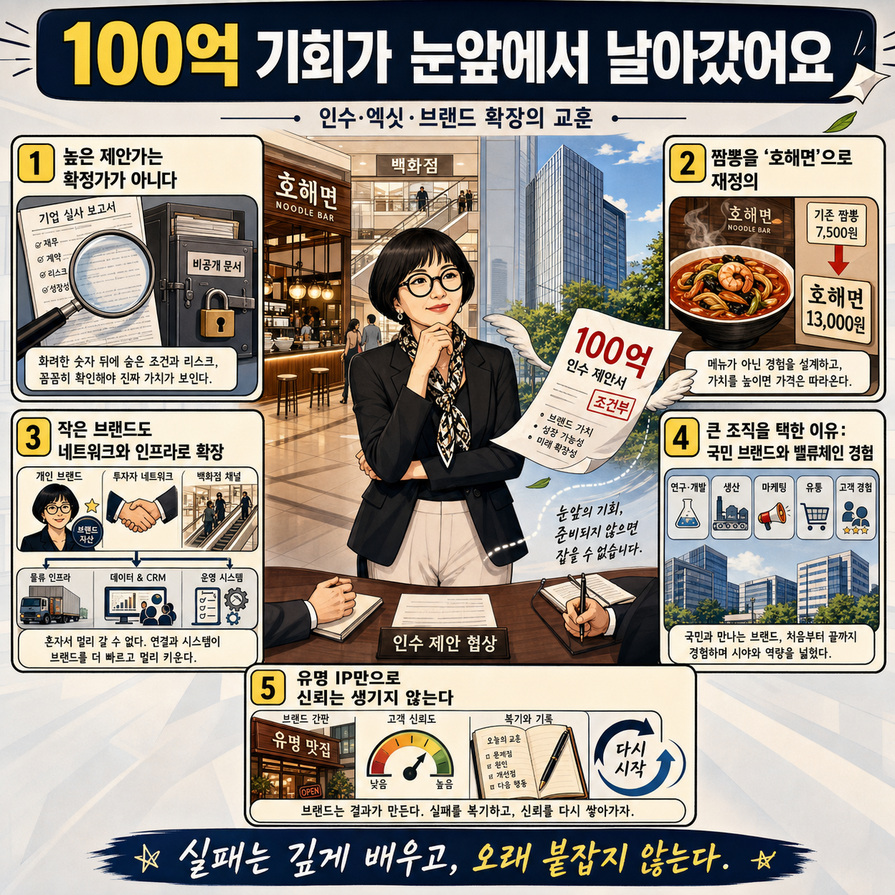 100억 기회가 눈앞에서 날아갔어요 내용을 설명하는 본문 이미지