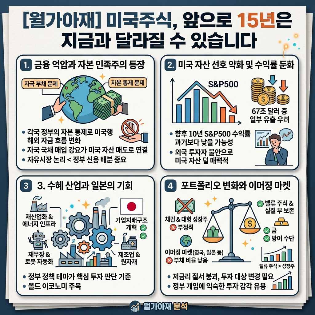 [월가아재] 미국주식, 앞으로 15년은 지금과 달라질 수 있습니다 내용을 설명하는 본문 이미지