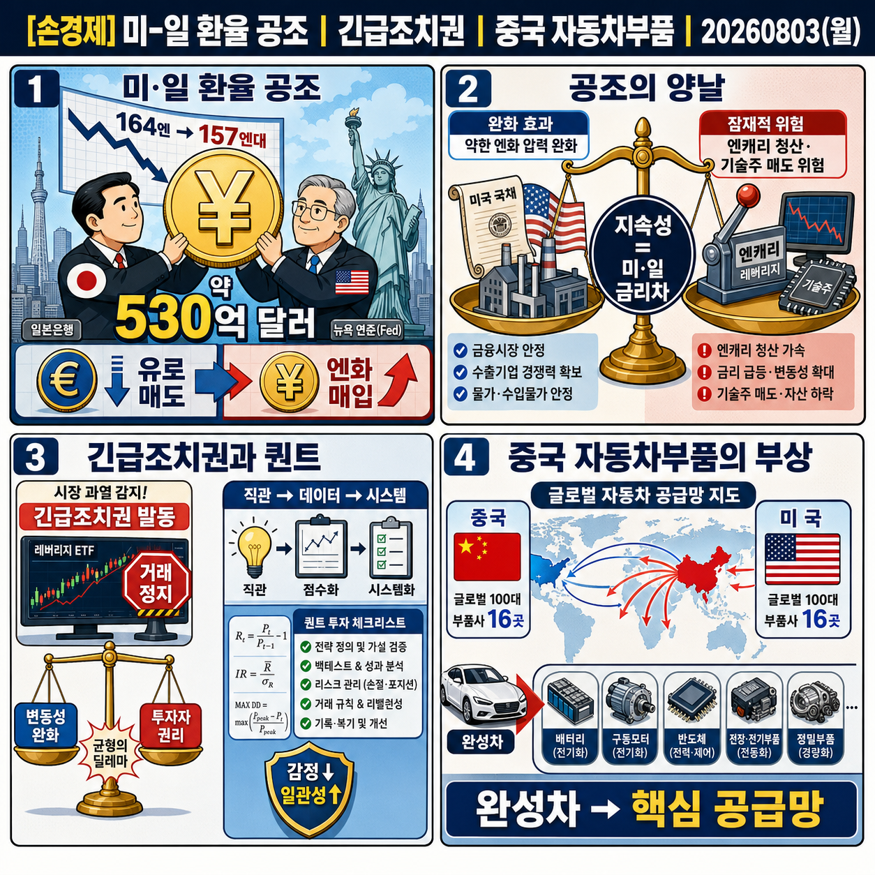 [손경제] 미-일 환율 공조 내용을 설명하는 본문 이미지