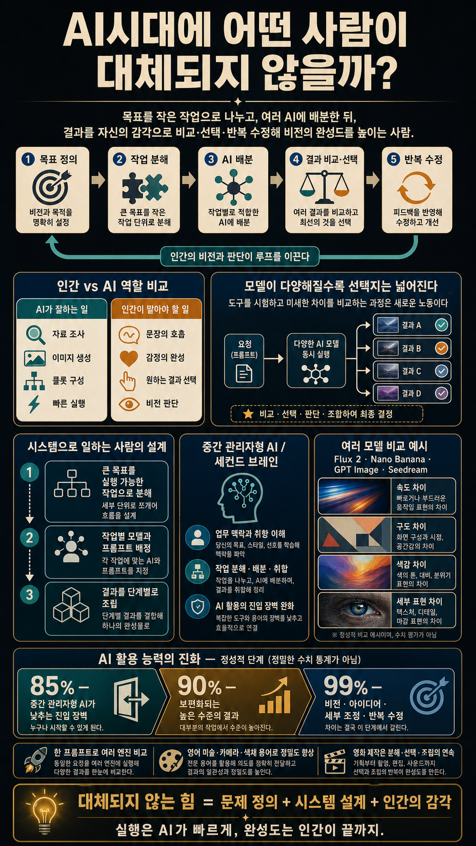AI시대에 어떤 사람이 대체되지 않을까? 내용을 설명하는 본문 이미지