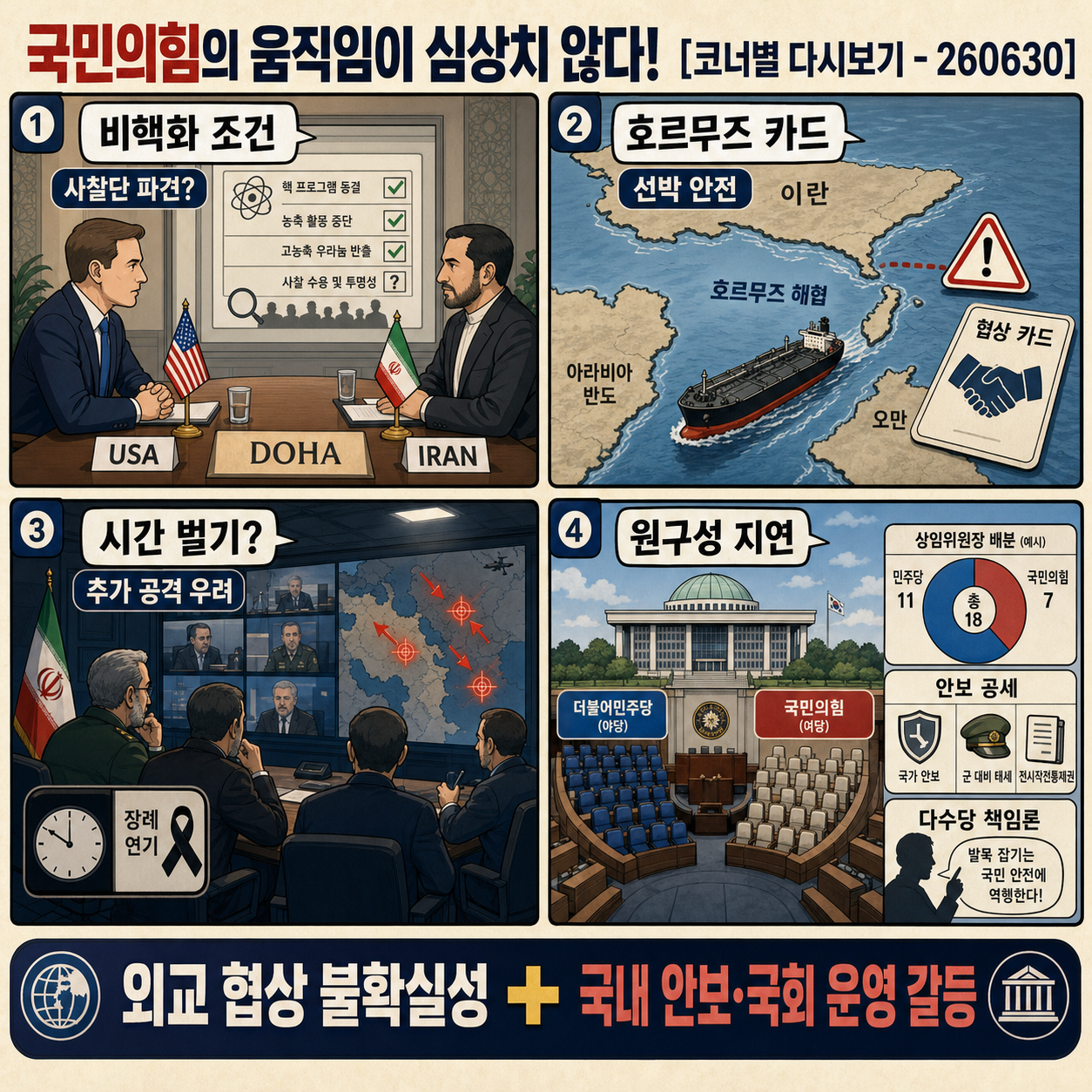 국민의힘의 움직임이 심상치 않다! [코너별 다시보기 - 260630] 내용을 설명하는 본문 이미지