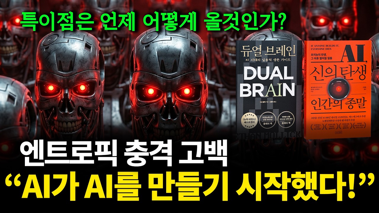 AI가 AI를 만들 때 무슨 일이 벌어질까? (feat. AI 재귀적 자기개선) 영상 미리보기 썸네일