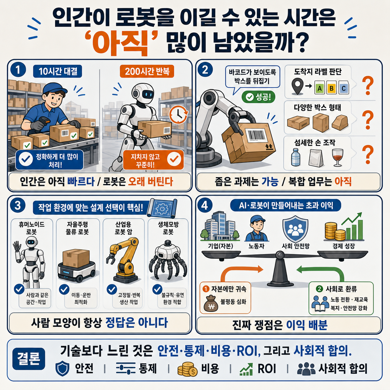 인간이 로봇을 이길 수 있는 시간은 ''아직'' 많이 남았을까? 내용을 설명하는 본문 이미지