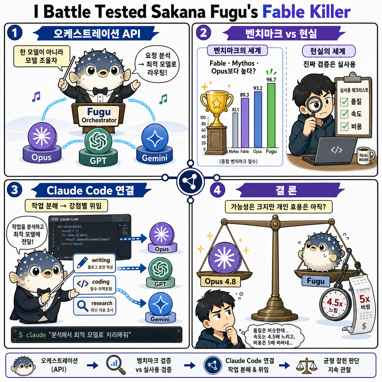 I Battle Tested Sakana Fugu''s Fable Killer 내용을 설명하는 본문 이미지