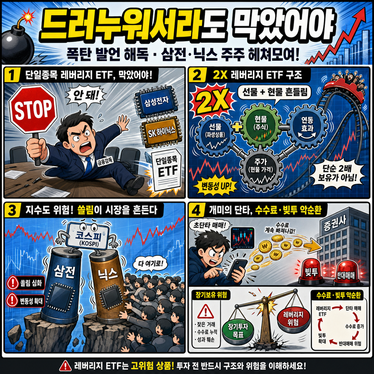 드러누워서라도 막았어야" 금감원장 폭탄 발언 해독, 삼전·닉스 주주 헤쳐모여! 내용을 설명하는 본문 이미지