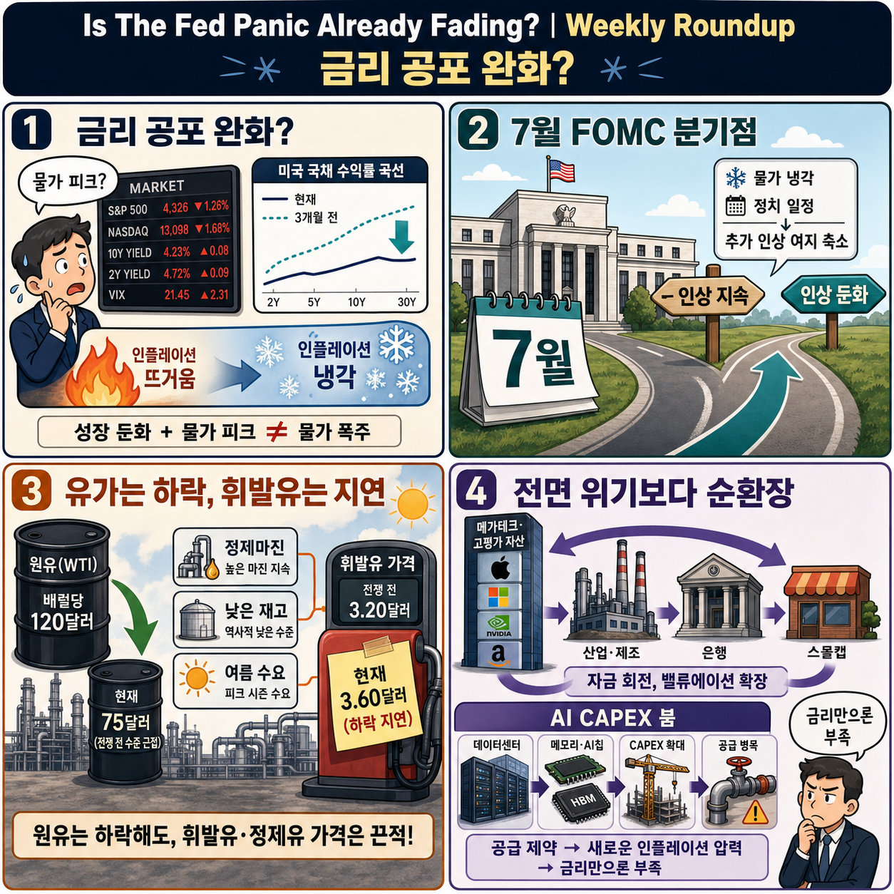 Is The Fed Panic Already Fading? 내용을 설명하는 본문 이미지