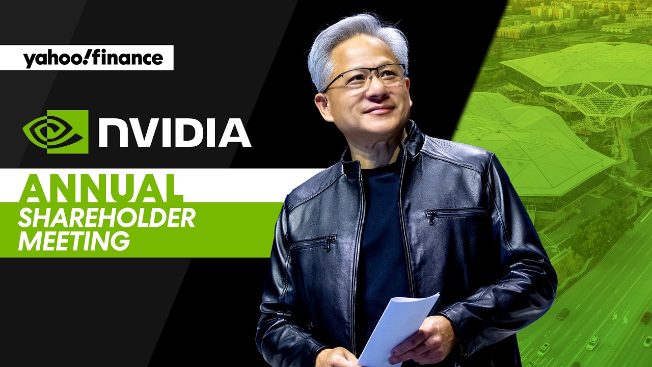 Jensen Huang says the AI debate is over: Nvidia Annual Stockholder Meeting 영상 미리보기 썸네일
