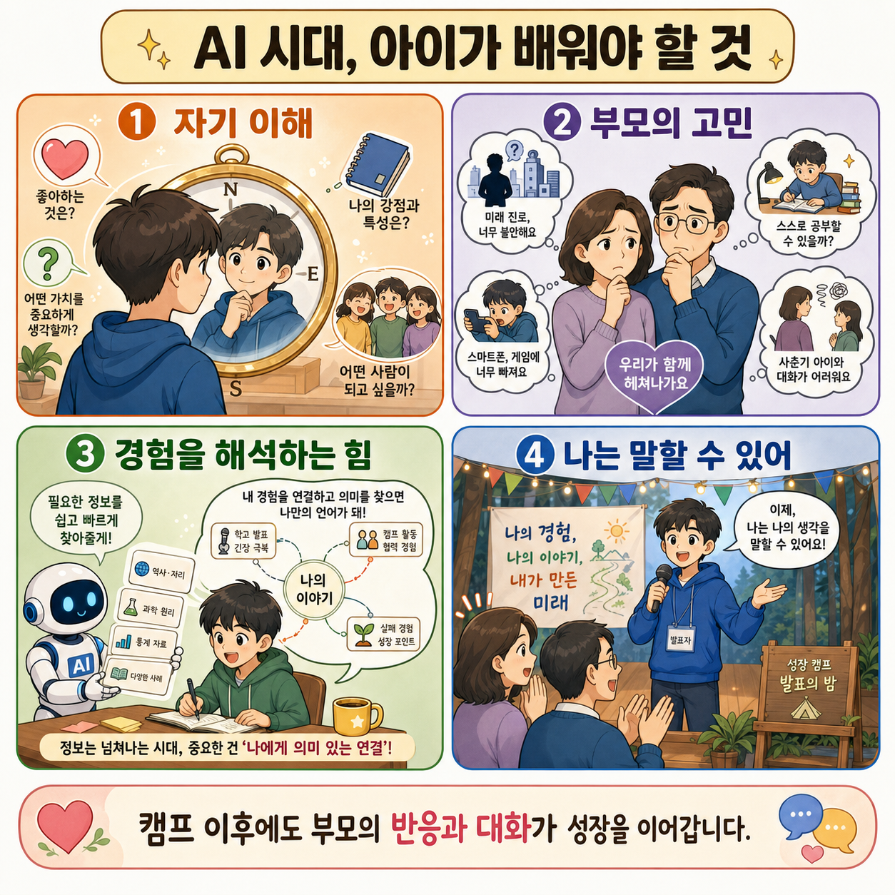 지식은 AI가 알려주는 시대, 아이들은 무엇을 배워야 할까? 내용을 설명하는 본문 이미지