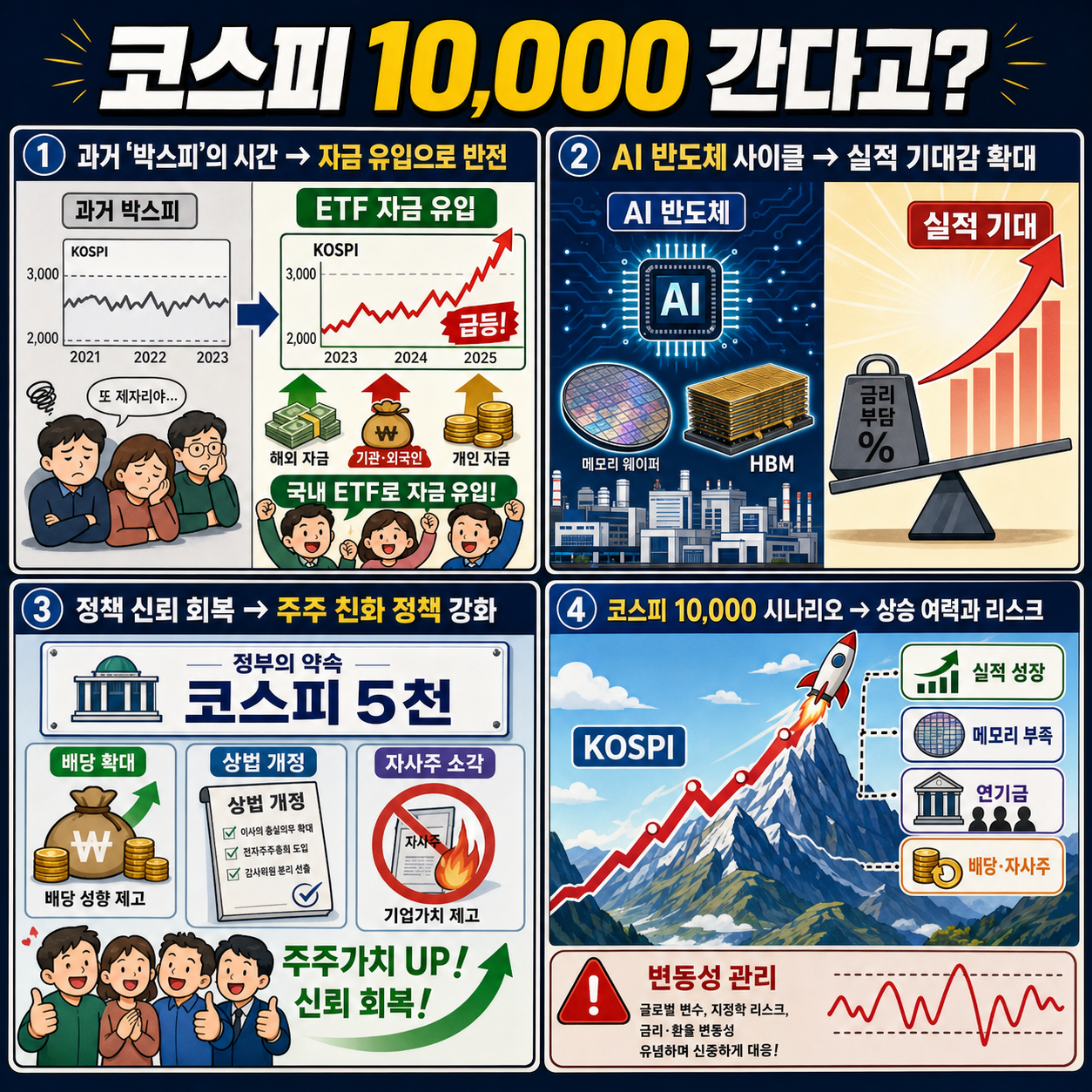 코스피 10,000 간다고? 내용을 설명하는 본문 이미지