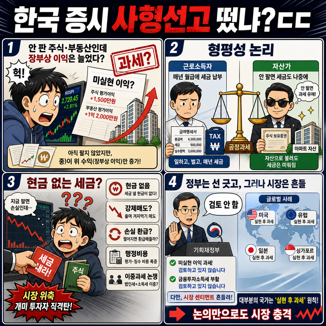 한국 증시 사형선고 떴냐?ㄷㄷ 내용을 설명하는 본문 이미지