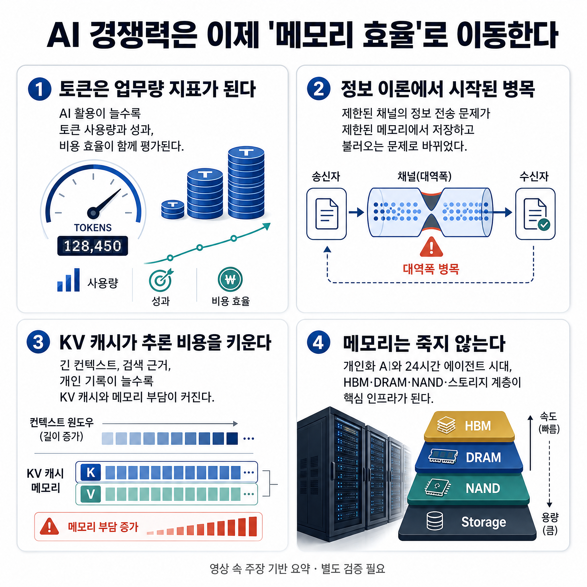 [진짜 수학,AI 5편] (1부) 새로운 사피엔스 탄생 메모리는 죽지 않는다 (KAIST 전자및전기공학부 김정호 교수) 내용을 설명하는 본문 이미지