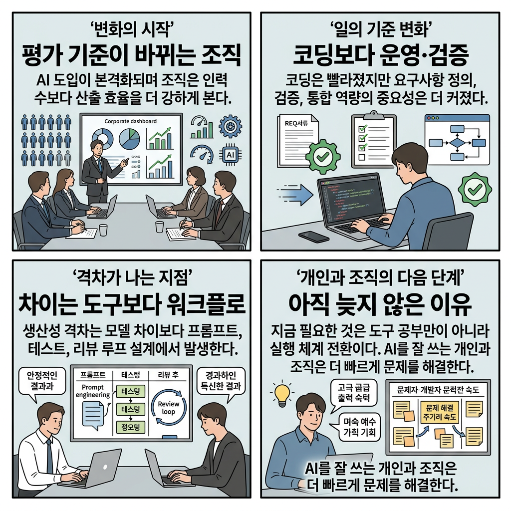 직원을 해고하면 주가가 폭등하는 시대. 아직 늦지 않았습니다. 내용을 설명하는 본문 이미지