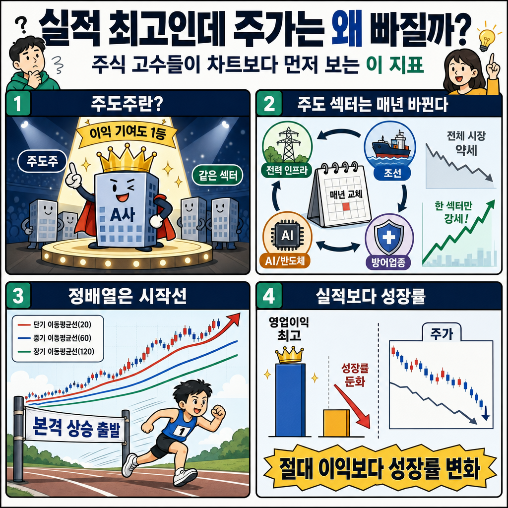 실적 최고인데 주가는 왜 빠질까? 주식 고수들이 차트보다 먼저 보는 ''이 지표''는? (f. 한규범 윈투자자문 파트너) #박정호교수 #여의도멘션 #주식초보 #주린이탈출 내용을 설명하는 본문 이미지