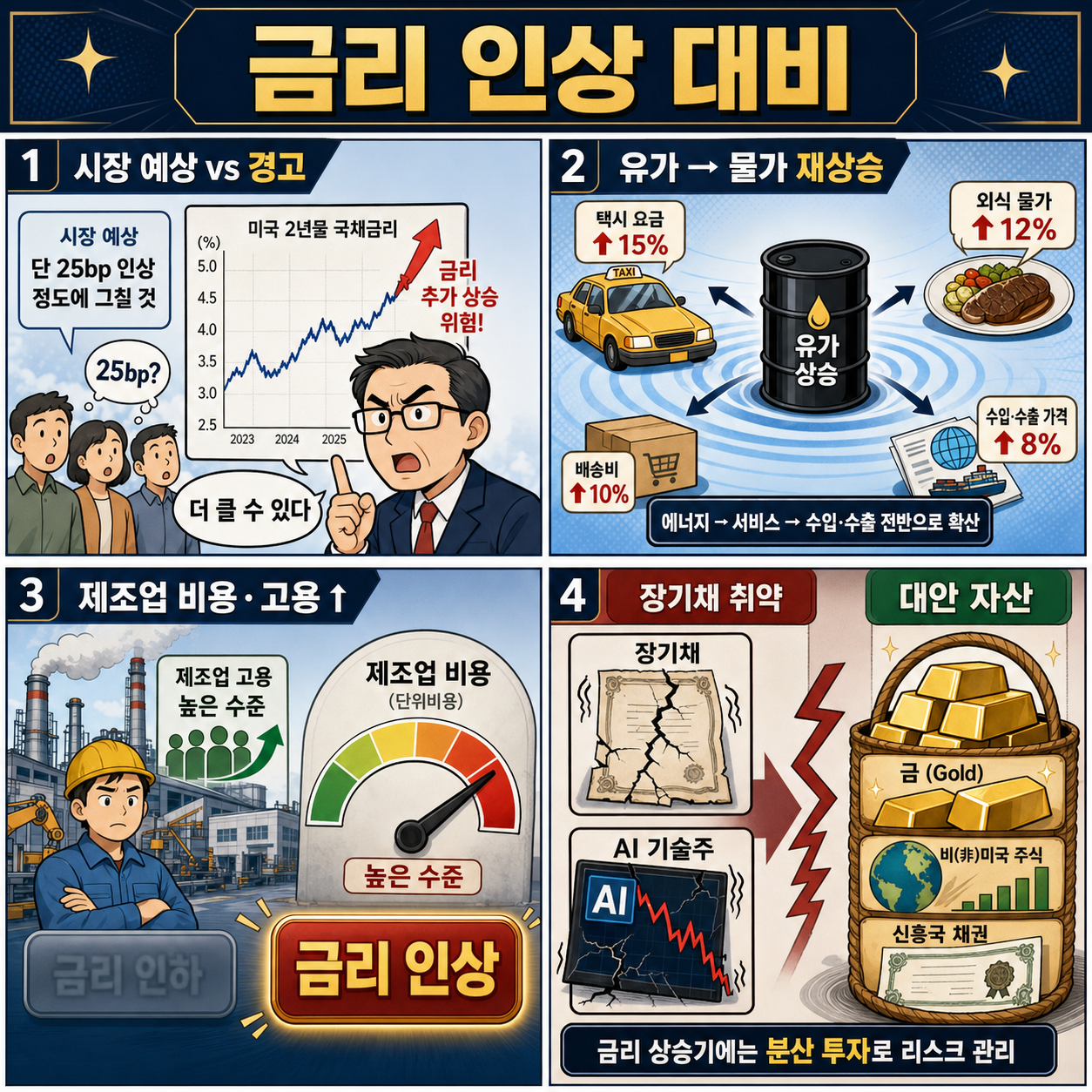 이제 금리 인상을 대비하셔야 합니다 (제프리 건들락) 내용을 설명하는 본문 이미지