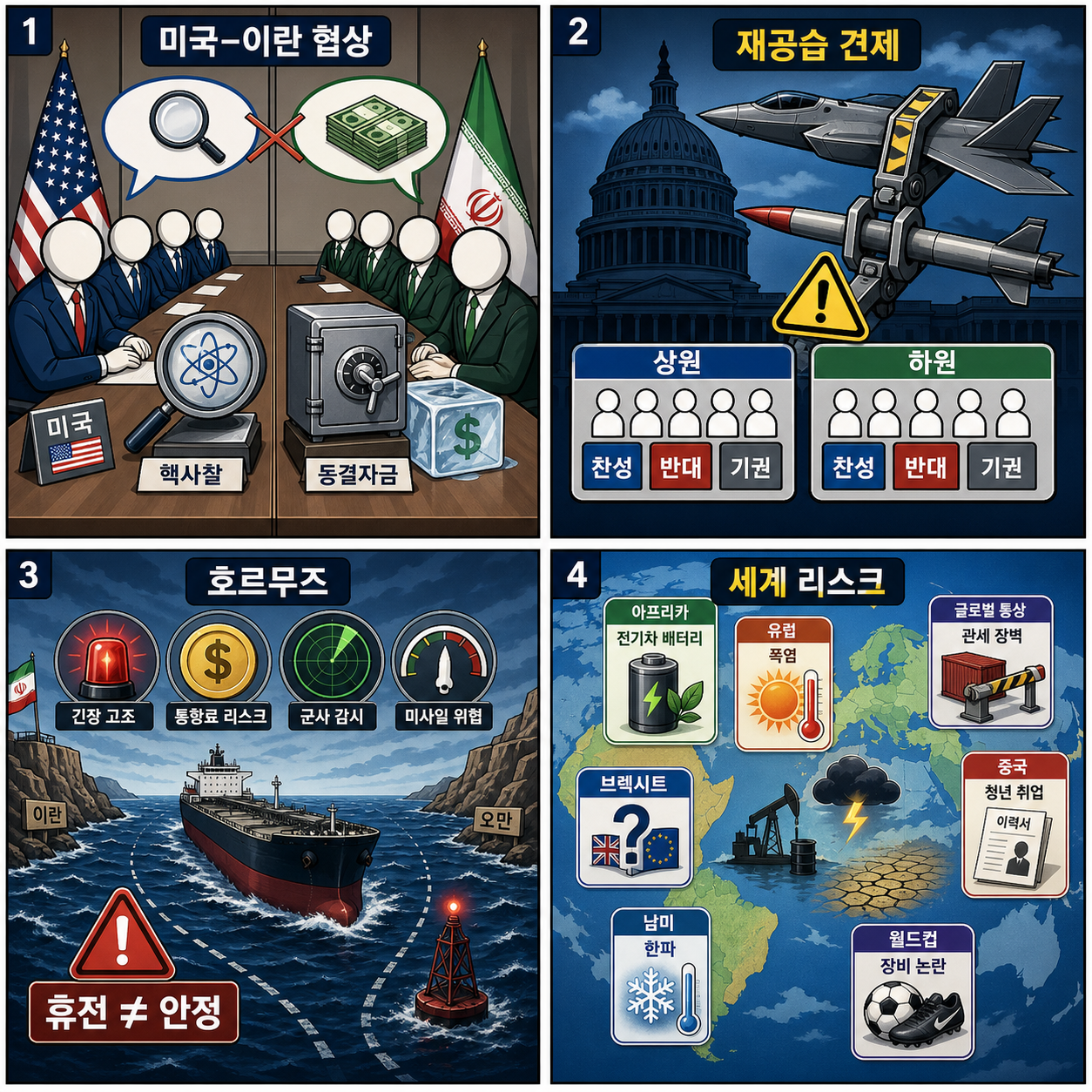 [오늘세계는] 풀영상 - 美-이란, 핵사찰·동결자금 놓고 벌써 이견 + 美 상·하원 모두 ''재공습 견제'' 外ㅣKBS 260624 수 방송 내용을 설명하는 본문 이미지