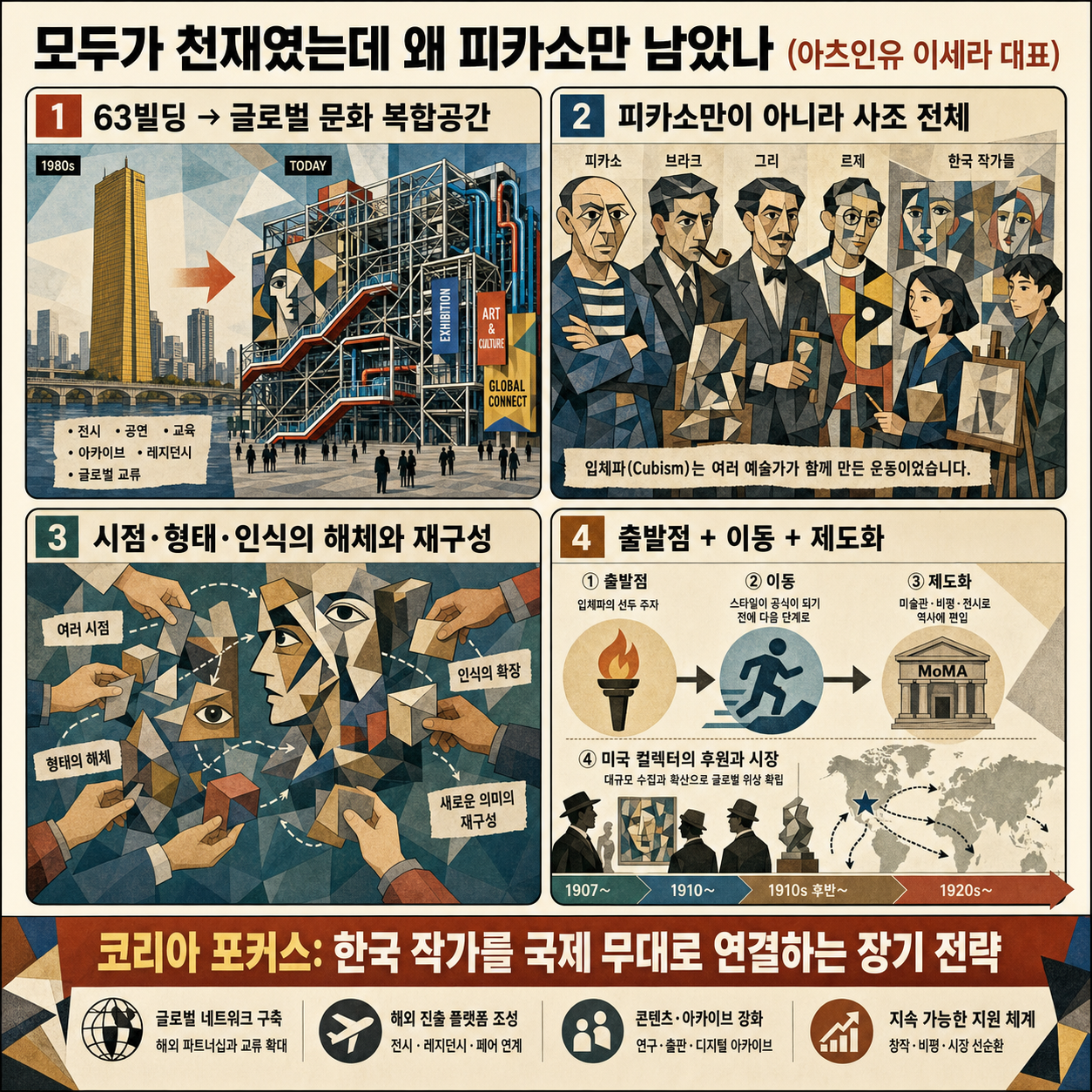 모두가 천재였는데 왜 피카소만 남았나 (아츠인유 이세라 대표) 내용을 설명하는 본문 이미지