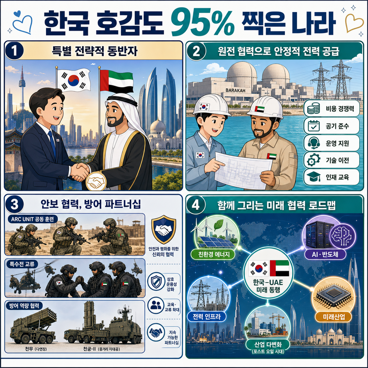 한국 호감도 95% 찍은 나라 내용을 설명하는 본문 이미지