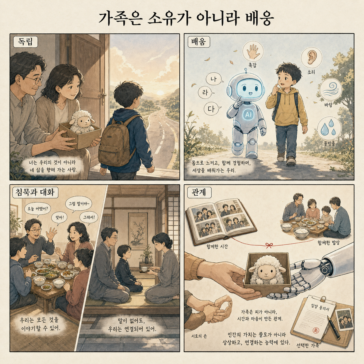 세계적 거장 고레에다 히로카즈가 유독 ''가족''에 집착하는 진짜 이유 내용을 설명하는 본문 이미지