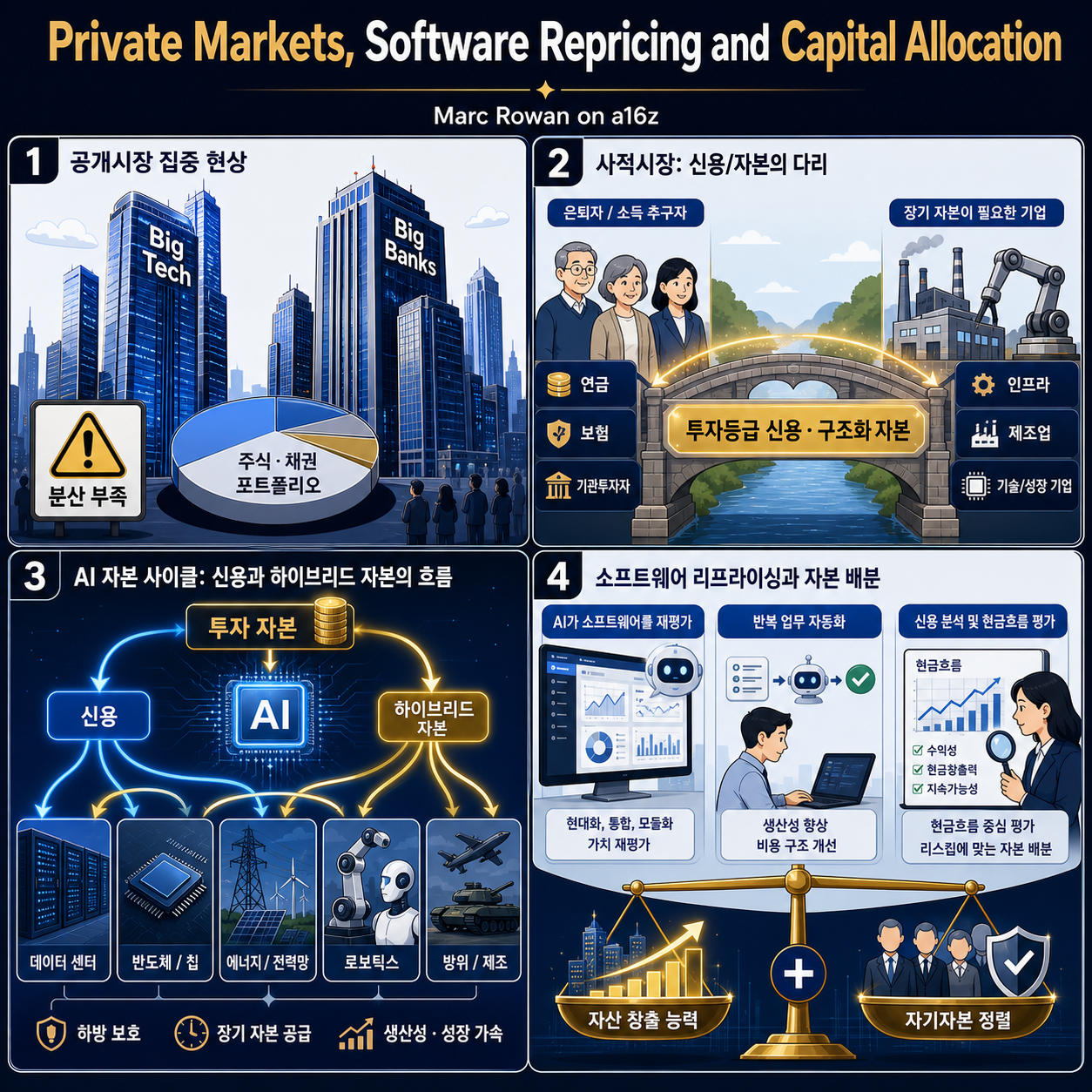 Private Markets, Software Repricing and Capital Allocation 내용을 설명하는 본문 이미지