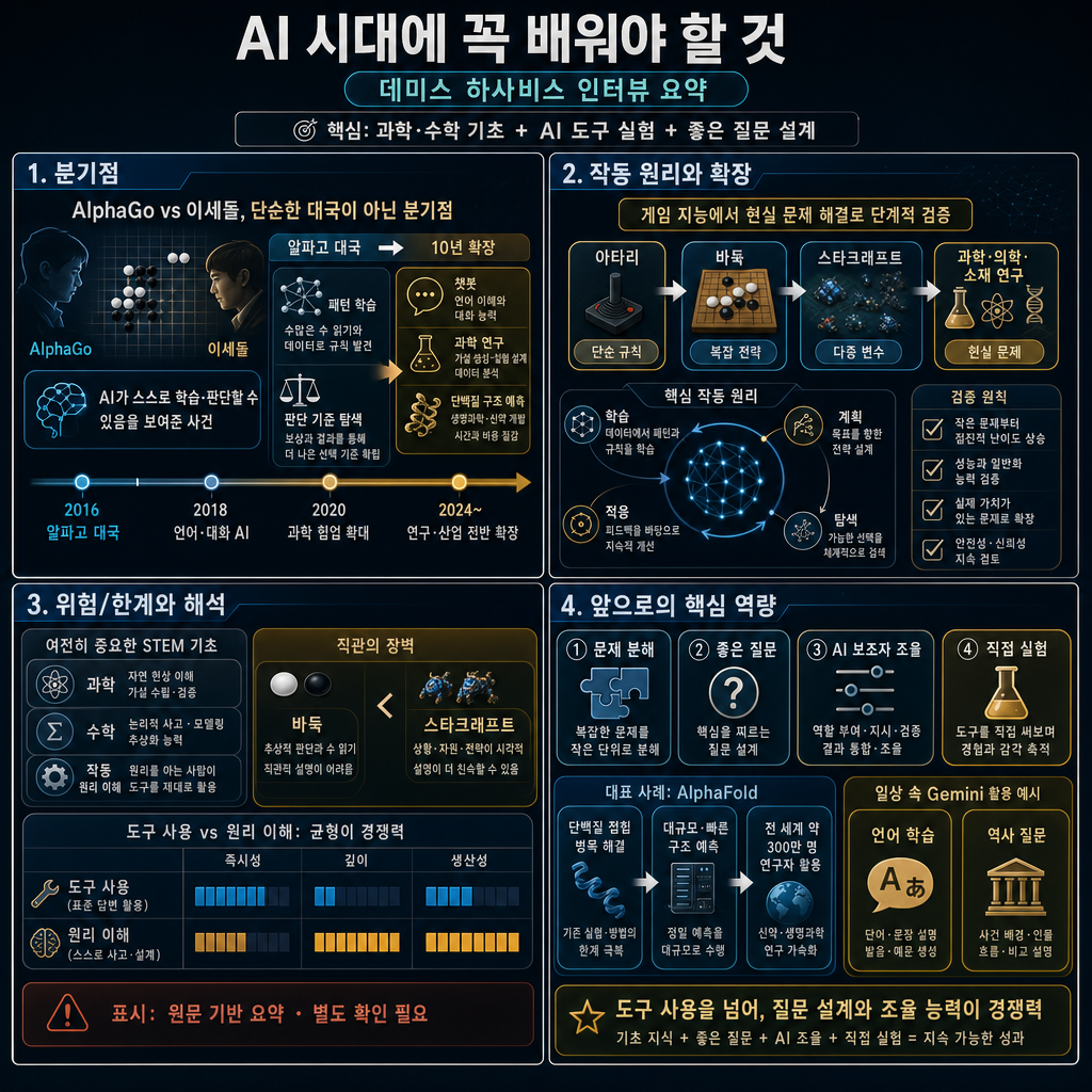 AI 시대에 이것만은 꼭 배워야 합니다 내용을 설명하는 본문 이미지