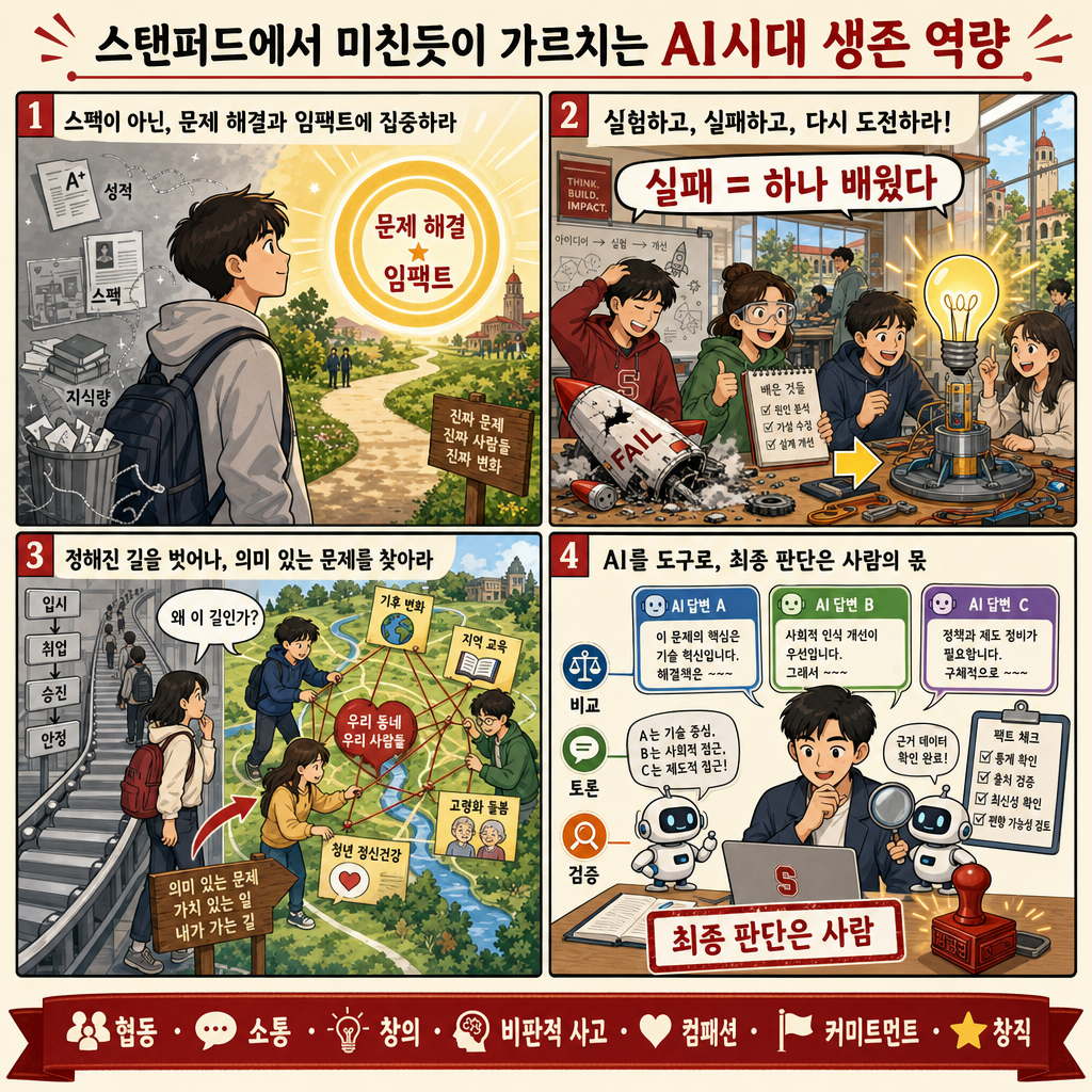 스탠퍼드에서 미친듯이 가르치는 AI시대 생존 역량ㅣ지식인초대석 EP.139 (폴킴 교수 1부) 내용을 설명하는 본문 이미지