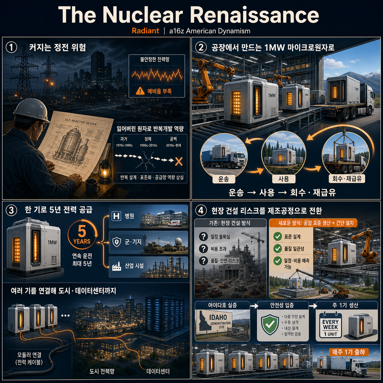 The Nuclear Renaissance - Radiant 내용을 설명하는 본문 이미지