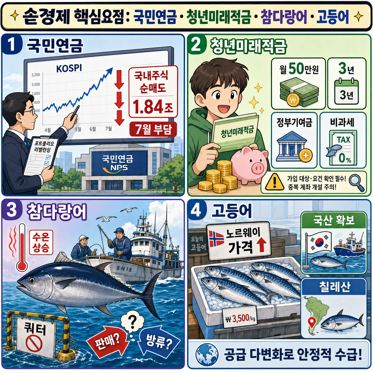 [손경제] 국민연금 내용을 설명하는 본문 이미지