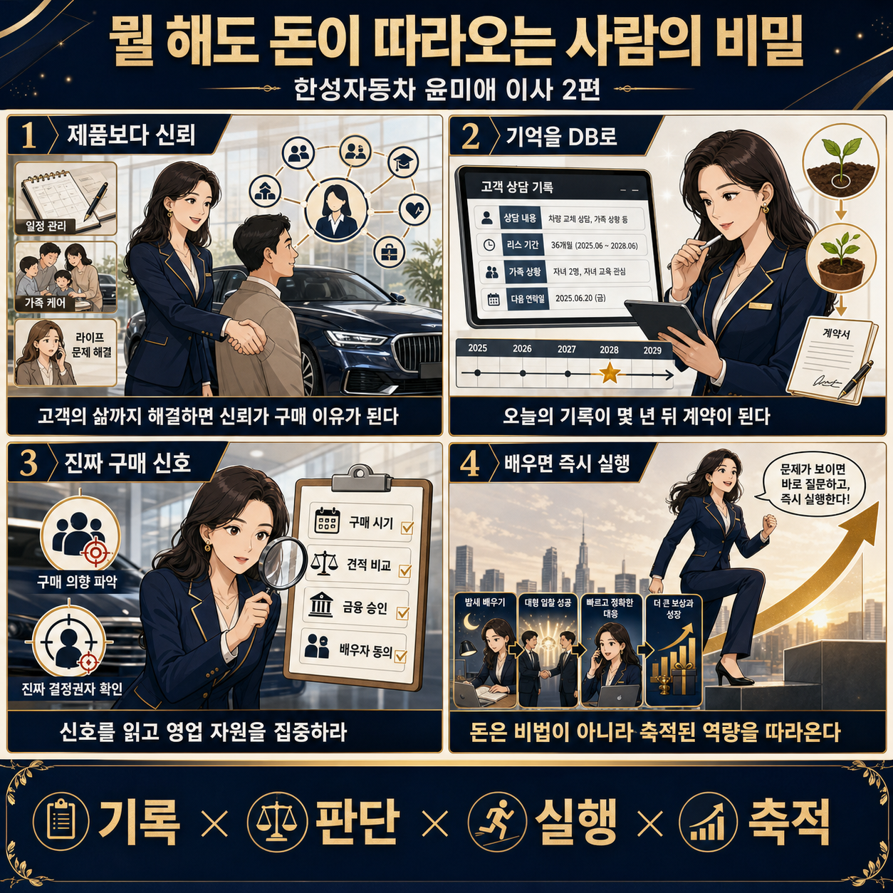 뭘 해도 돈이 따라오는 사람의 비밀 내용을 설명하는 본문 이미지