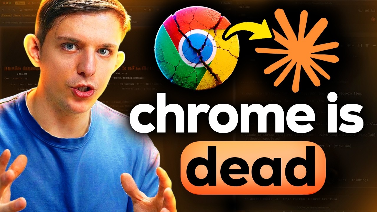 Browsers Are Dead. Claude Just Replaced Them. 영상 미리보기 썸네일