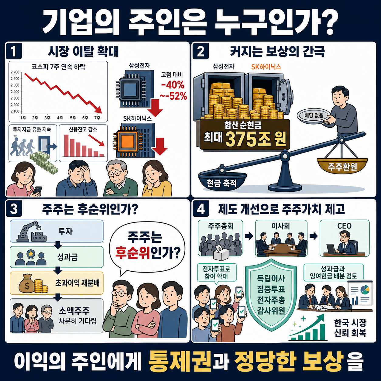 기업의 주인은 누구인가? 내용을 설명하는 본문 이미지