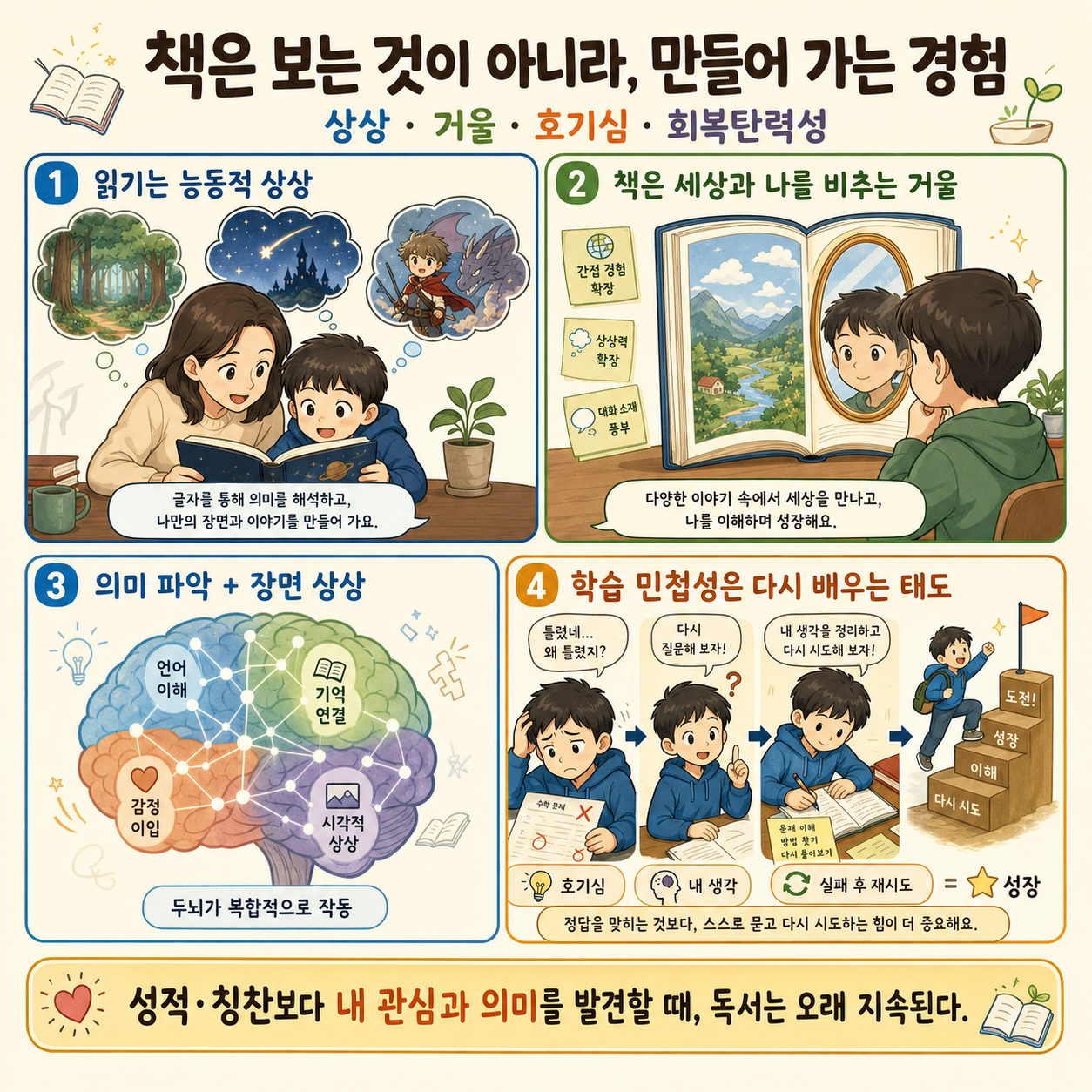 책 좀 그만 읽고" 이 방법으로 읽으면 뇌 구조가 바뀔겁니다 ㅣ Ep. 사람산책 15 (신종호 교수님 2부) 내용을 설명하는 본문 이미지