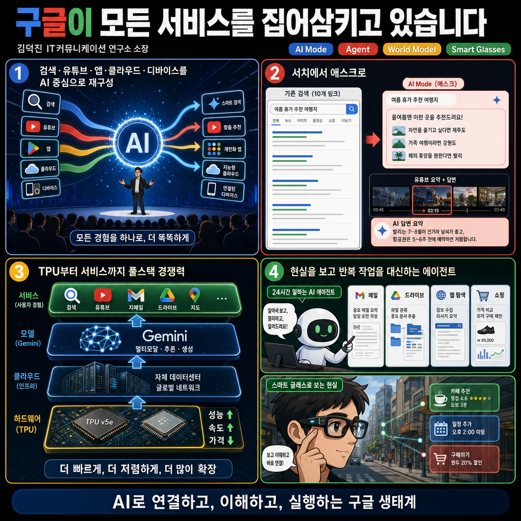 구글이 모든 서비스를 집어삼키고 있습니다 - 김덕진 IT커뮤니케이션 연구소 소장 내용을 설명하는 본문 이미지