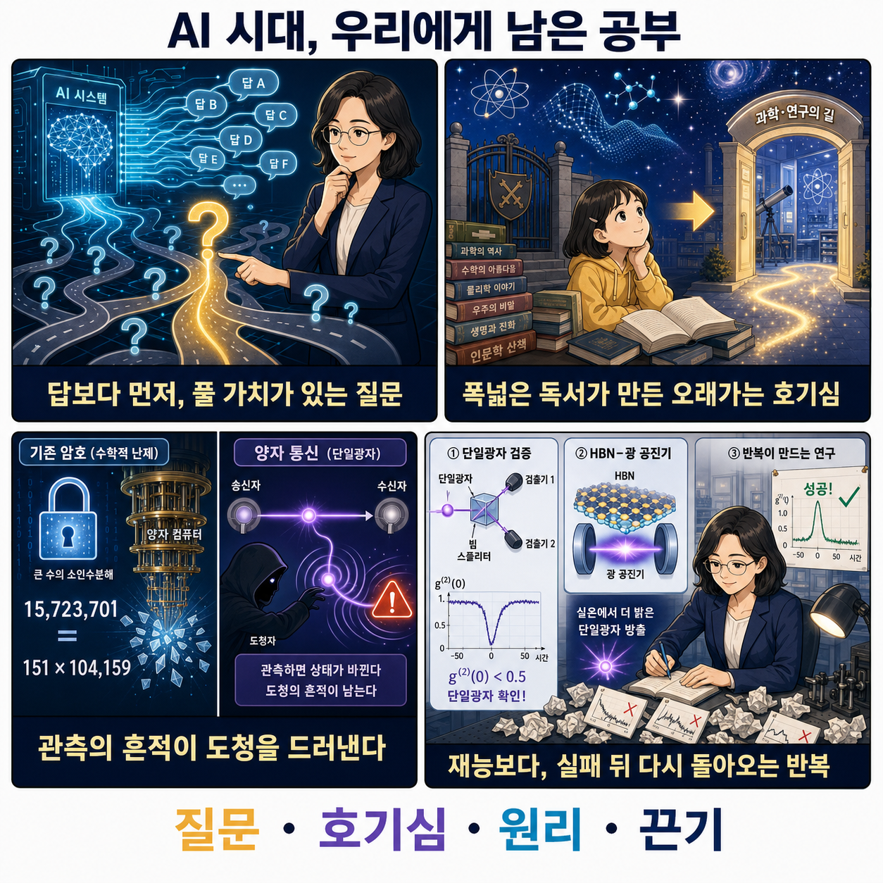 AI가 답을 다 찾아주는 시대, 우리에게 남은 공부는 무엇일까 내용을 설명하는 본문 이미지