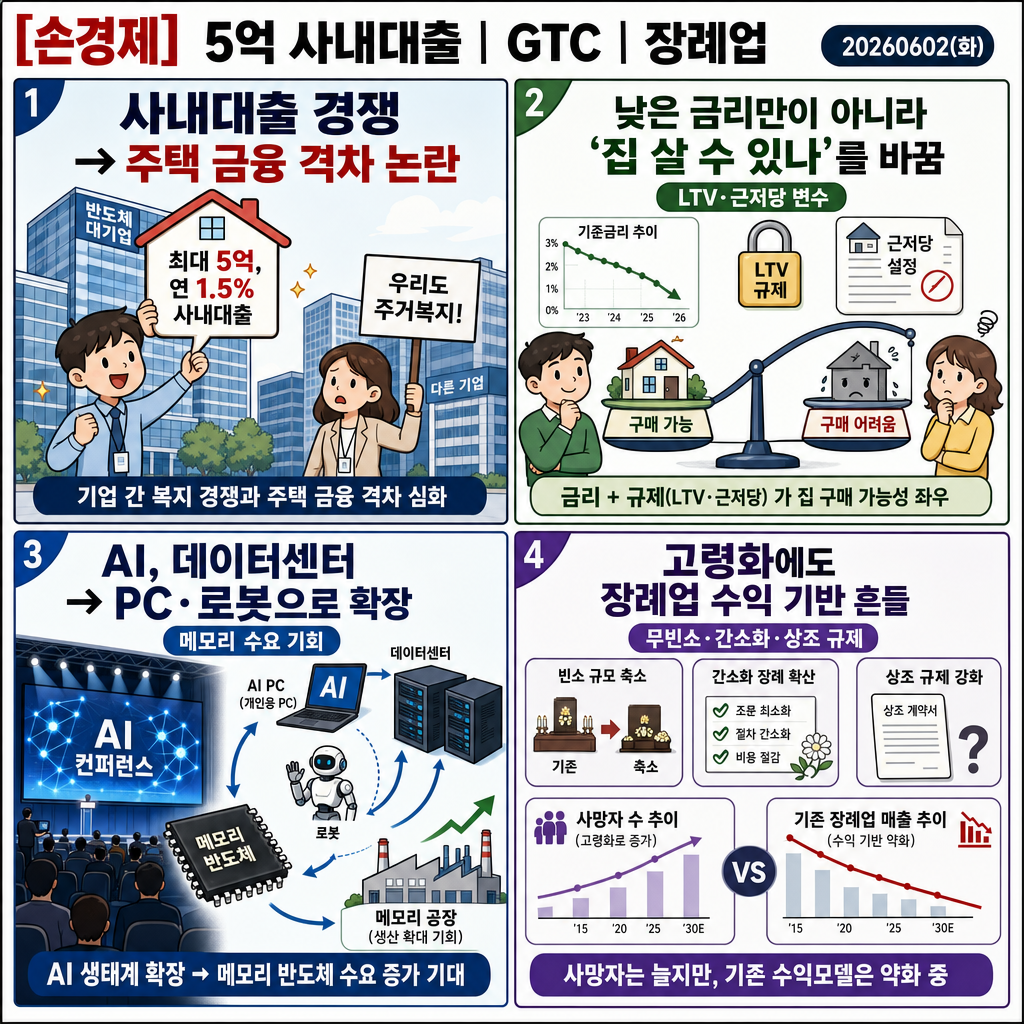 [손경제] 5억 사내대출 내용을 설명하는 본문 이미지