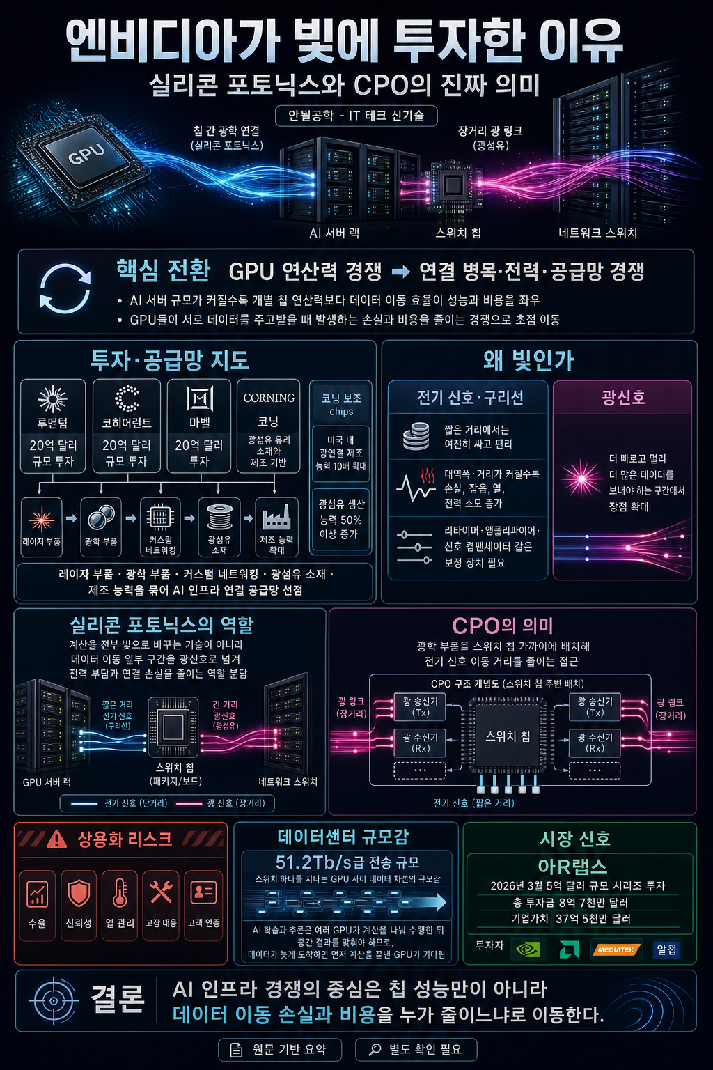 엔비디아가 빛에 투자한 이유 내용을 설명하는 본문 이미지