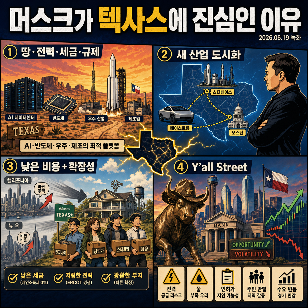 머스크가 텍사스에 진심인 이유 (더 큐리어스 김열매 대표) 내용을 설명하는 본문 이미지