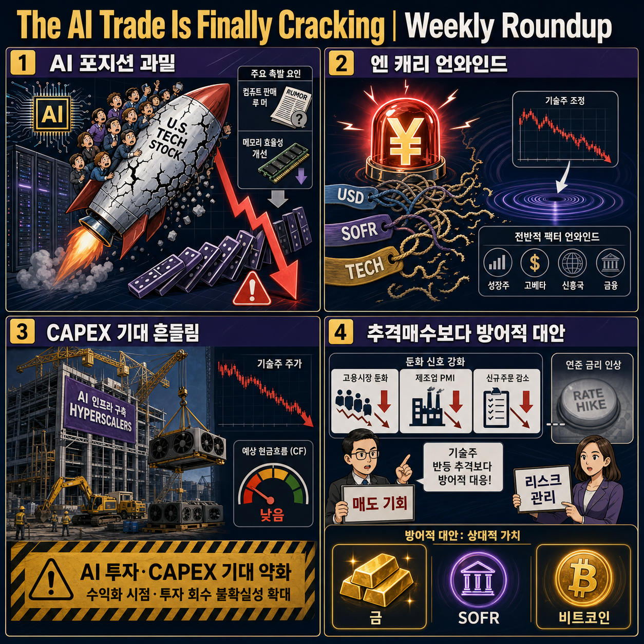 The AI Trade Is Finally Cracking 내용을 설명하는 본문 이미지